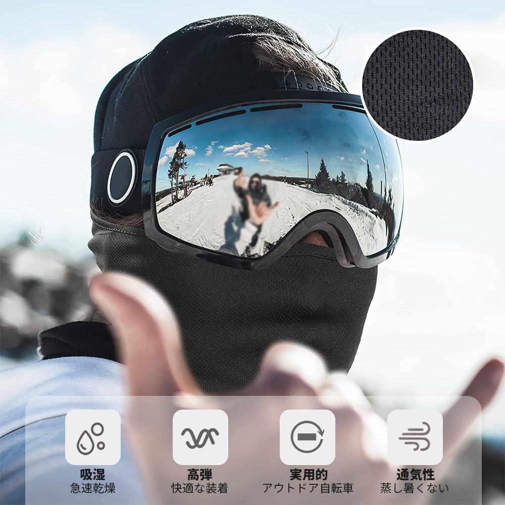 UrbanPulse Balaclava, Summer Face Cover, Sweat Absorbent, Quick Drying, Breathable, Cool Feel, Balaclava, Neck