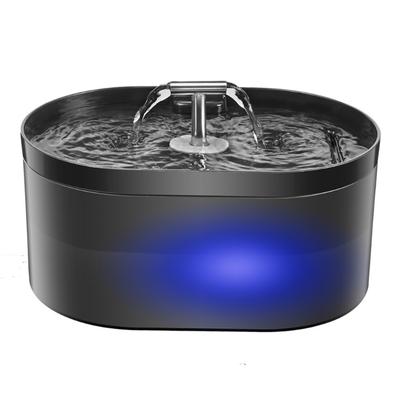 T Shape Outlet Pet Water Dispenser 2.2L Quiet Operations Food Grade Plastic Pet Water Fountain Hydrations Systems