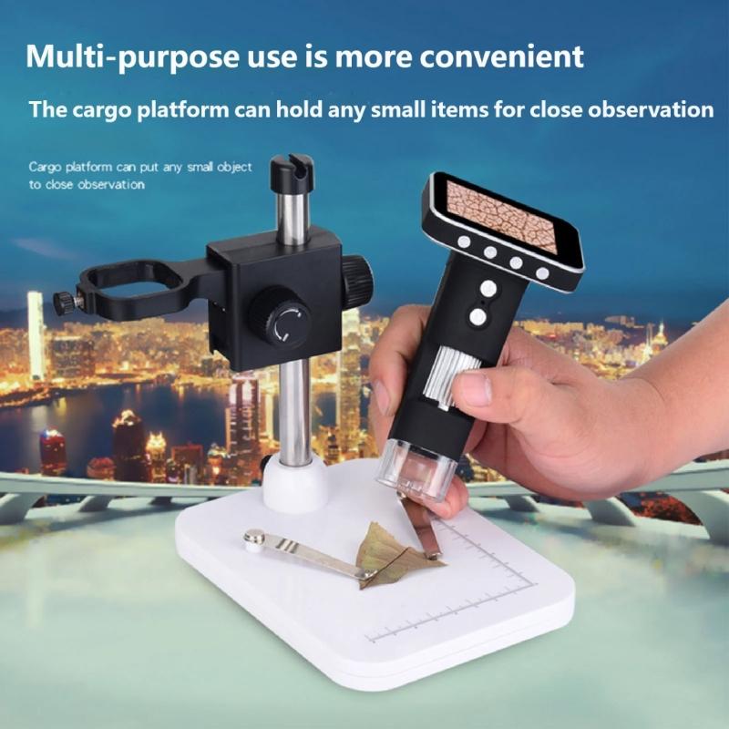 Tragbare digitale Lupe für Kinder mit 500-facher und 500-facher Zoomstufe, 3,5-Zoll-Display, ideal für die Entdeckung im Freien