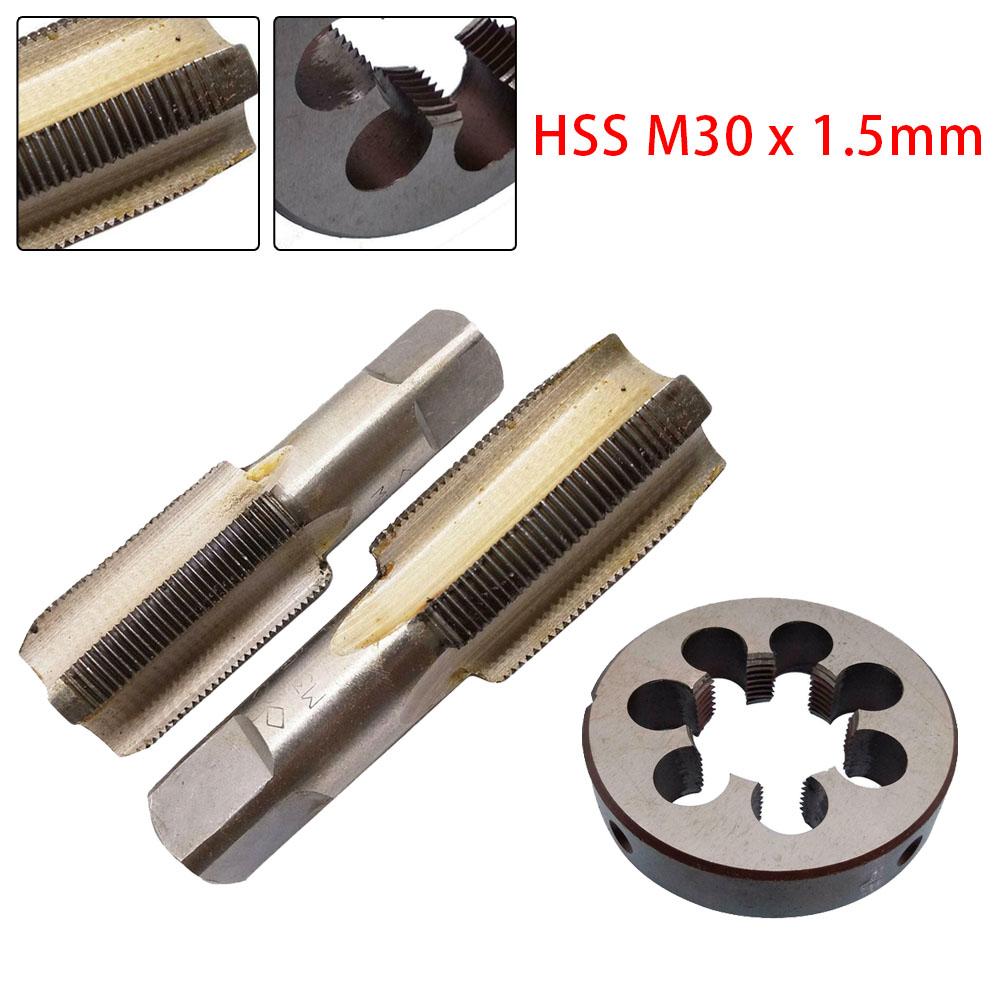 Závitník pro kuželové závitníky Metrická vysokorychlostní ocel M30 X 1,5 mm