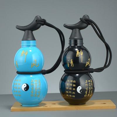 Wu Kong Outdoor Water Bottle Chinese Style Gourd Drink Bottle Fashion Poratble Water Cup  School