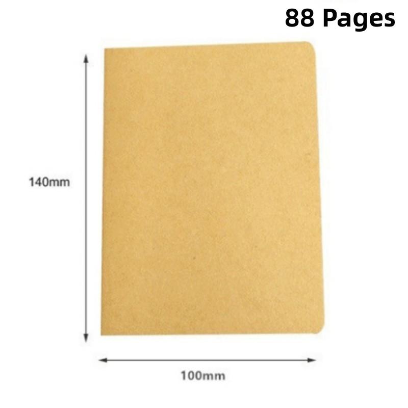 Kraft Paper Notebook A6 Blank Paper Sketchbook Graffiti Painting Drawing Diary Journal Book School Office Supplies Stationery