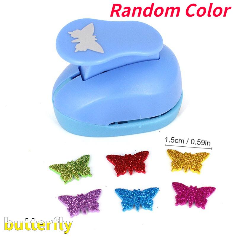 1PC Random Color 15mm Embossing Machine DIY Craft Hole Puncher for Scrapbooking Punches Maker Scrapbook Paper Cutter Embossing