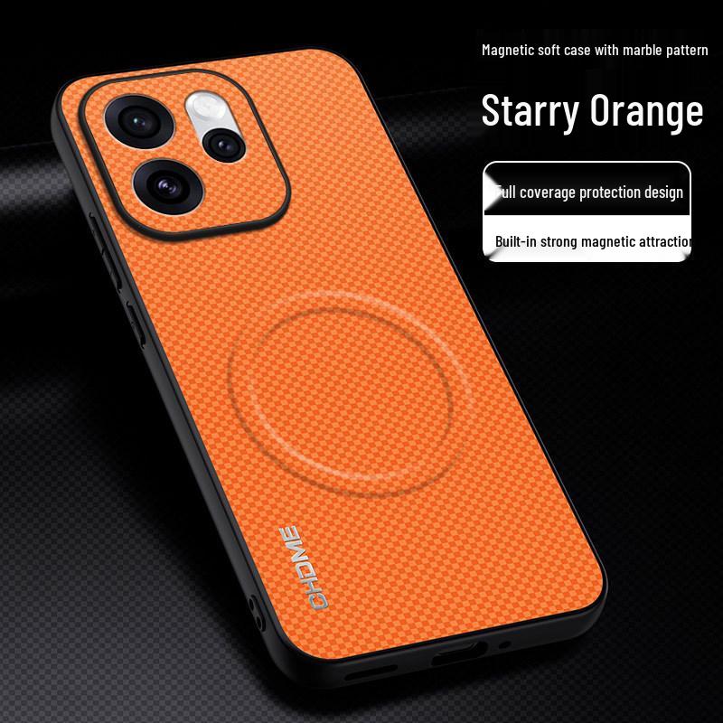 

OPPOReno15 Pro Case: Anti-Drop, Full Coverage, Fashionable Magnetic Texture OPPO Reno 15 International Version