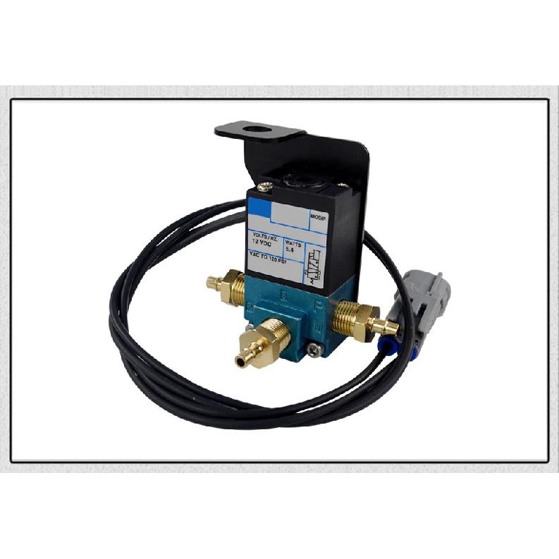 LIZHI - Elektronisches Turbo-Boost-Steuer-Magnetventil mit Stecker für 07+ Mitsubishi Evo X LZ-ECU04