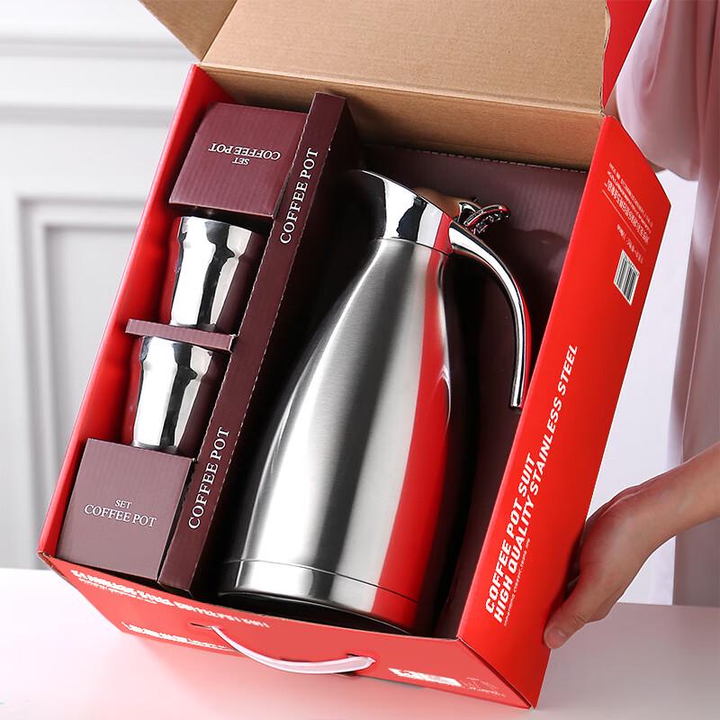 Lecool Hecool 3-Piece Vacuum Insulated Pot Set