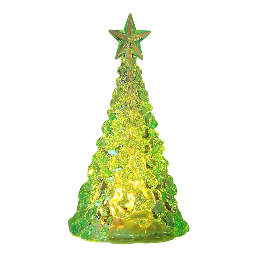 Christmas Decorations Luminous Crystal Christmas Tree Desktop Window Display Children's Christmas Gift