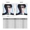 Jay Kpop Style Boy Pillowcases Novelty Pillow Case For Living Room Bed Chair Print Pillow Cover