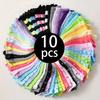 Calcetines Tobilleros de Colores Caramelo para Mujer, Tejido de Punto Ultra Suave para Mayor Comodidad, Calcetines Cortos, Set Listo para Regalo, 10 Pares, 5 Pares