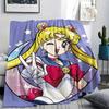 Sailor Moon Tsukino Usagi Main Blanket, Sailor Moon Fan Soft Throw, Great Gift.chl