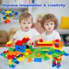 ABS extra large size Fully compatible Suitable for ages 2 and up Educational toys Great for additional purchases 70-piece 5-color blocks,