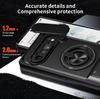Slide Camera Cover Compatible for Google Pixel 6 Pro Case With Built-in Ring Stand and Folding Stand