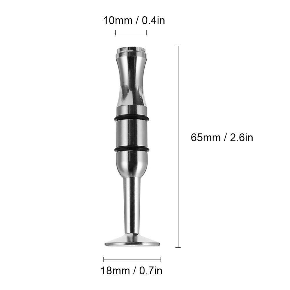 Allenatore di Forza per Bocchino per Tromba, Trombone, Corno Francese, Sassofono e Clarinetto—Placcato Argento