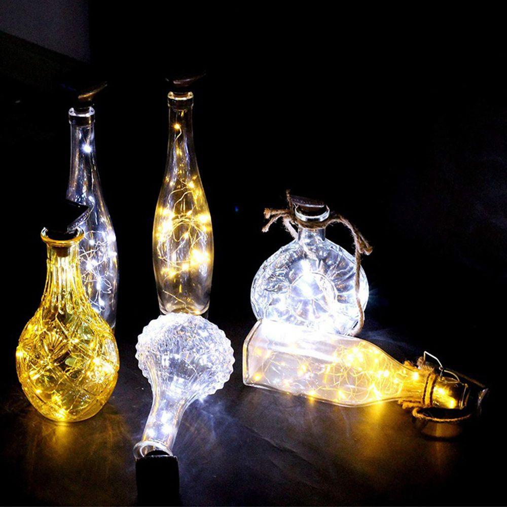 Solar Wine Wine Bottle Light Solar String Fairy Light Solar Night Light Wine Bottle Lamp  Outdoor