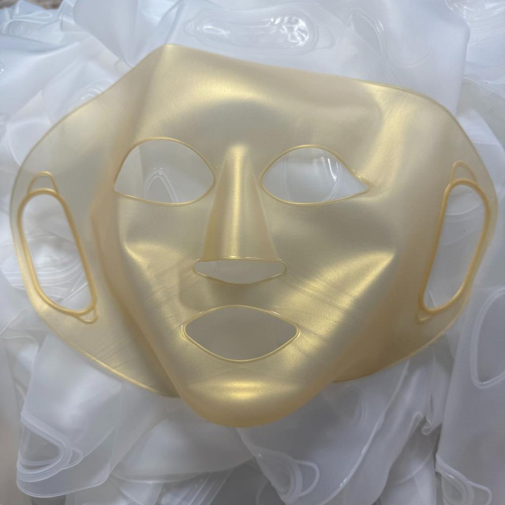 1PC 3D Silicone Mask Mask Auxiliary Artifact Anti-moisture Evaporation Moisturizing Facial Beauty Mask Anti-slip Hanging Ear Type