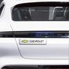 AABHM1 1/2Pcs 3D Aluminum Emblem Trunk Side Body Sticker For Chevrolet Cruze Lacetti Sonic Spark Sail Aveo Cobalt Malibu Captiva Camaro