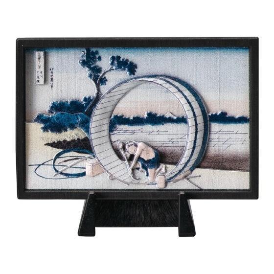 KATSUSHIKA Hokusai 3D Relief Collection Capsule Toy Complete 6 Types set Gacha