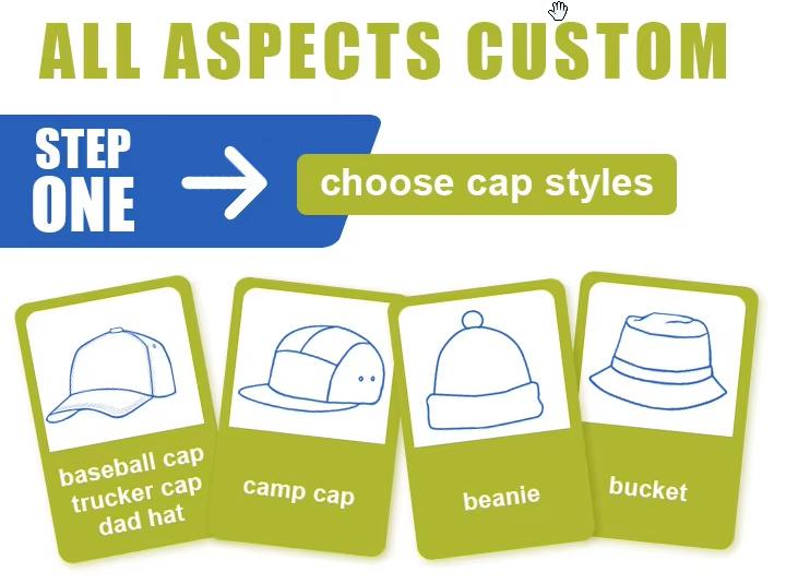 Custom Hello Weekend Embroidery 6-Panel Baseball Cap 100% Polyester Unisex Hip Hop Adjustable Sun Hat