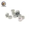In-stock 6900 2RS Thin-walled Deep Groove Ball Bearing, 10x22x6, High-speed Motor Bearing with Blue Rubber Seal.