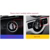 Car Head Light Lamp Switch Cover Sticker Trim For Mercedes Benz A B C E GLK CLA Class C117 W176 W246 W204 W212 X204 X156 W166