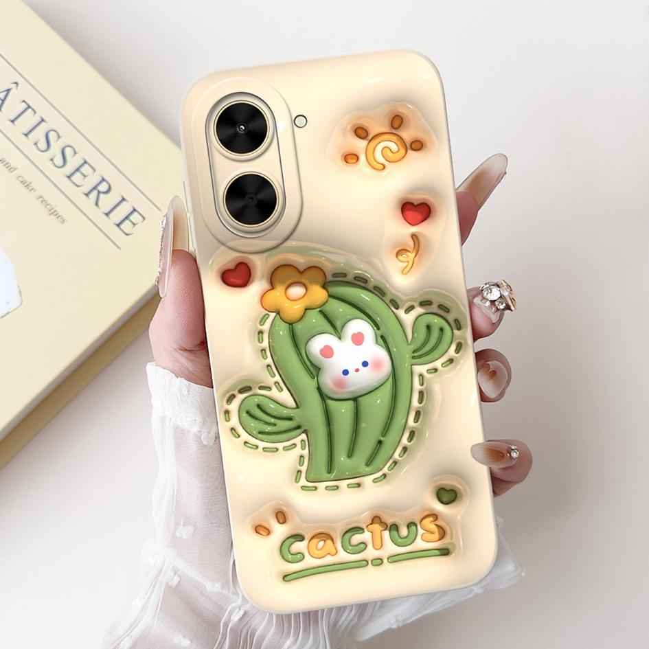 

Silicone Case For Xiaomi Redmi A5 4G Cover Lovely Panda Cactus Soft Candy TPU Funda Cover For Xiaomi Poco C71 RedmiA5 NFC Bumper Poco C71