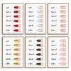 Fashion Nail Shapes Makeup Beauty Salon Canvas Painting Wall Art Posters and Prints Wall Pictures for Living Home Decoration