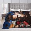 Chris Brown  Blankets Quality Warm  Throw Blanket Winter Decorative Outdoor Street Trend Bedspread