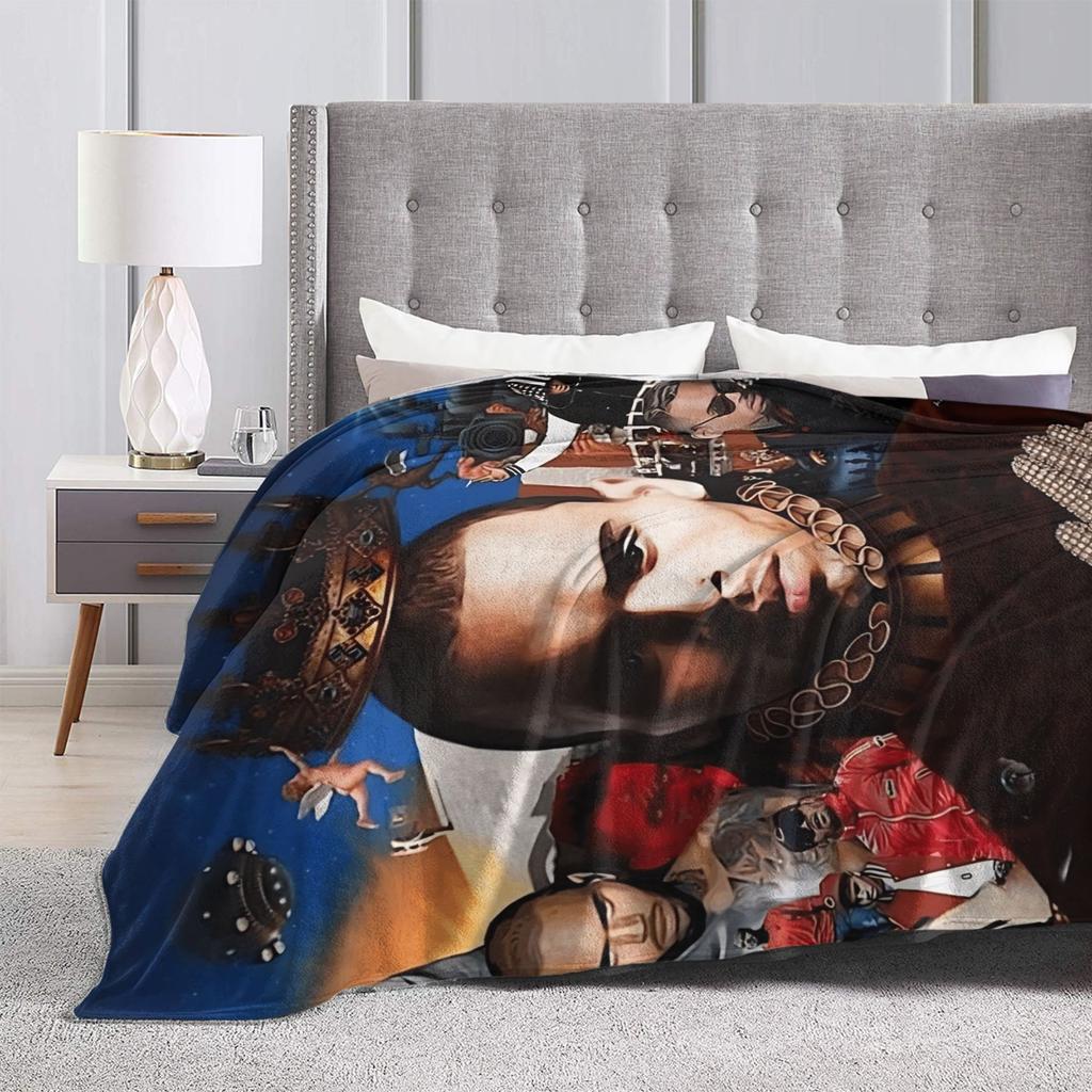 Chris Brown Blankets Quality Warm Throw Blanket Winter Decorative Outdoor Street Trend Bedspread