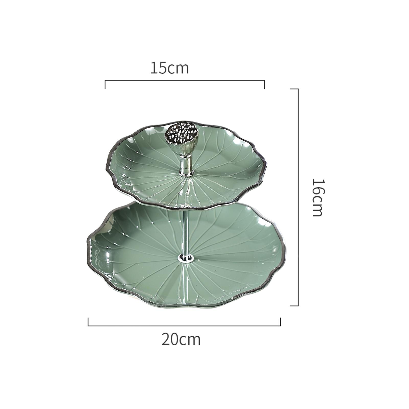 

Serving Stand Multipurpose Cake Stand Round Luxury Candy Display Plate Fruit Basket for Candy Pastry Dessert Fruits Home