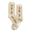 Green Flash Garapago Fruit Sandwich Socks, GP-058, 22–25 Cm