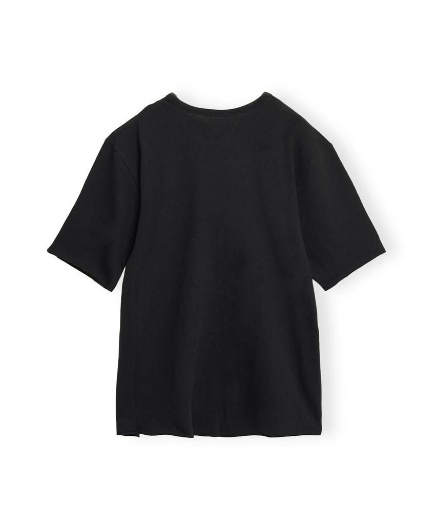 Beulaunyadeu Cut-Off Half Sleeve, Black