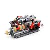 Technology Moc Mechanical Group Engine Gearbox 4 6 8 Speeds With Reverse And Neutral Diy Building Blocks Bricks Compatible Car