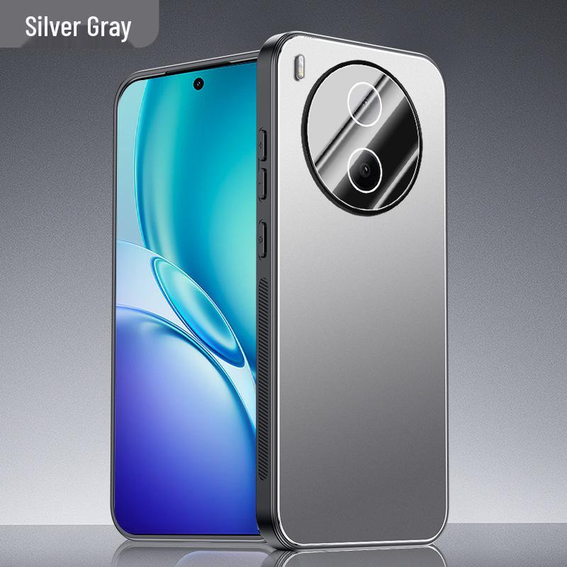 

VIVO Y600 Pro Frosted Metal Phone Case with Heat Dissipation and Lens Protection for Men and Women VIVO Y600Pro