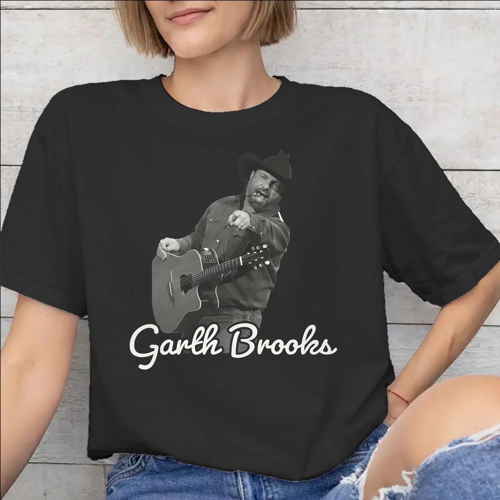 Garth Brooks Tour 2026 Printed T Shirt Unisex WoUnisex 100 Cotton Tee Shirt Clothes