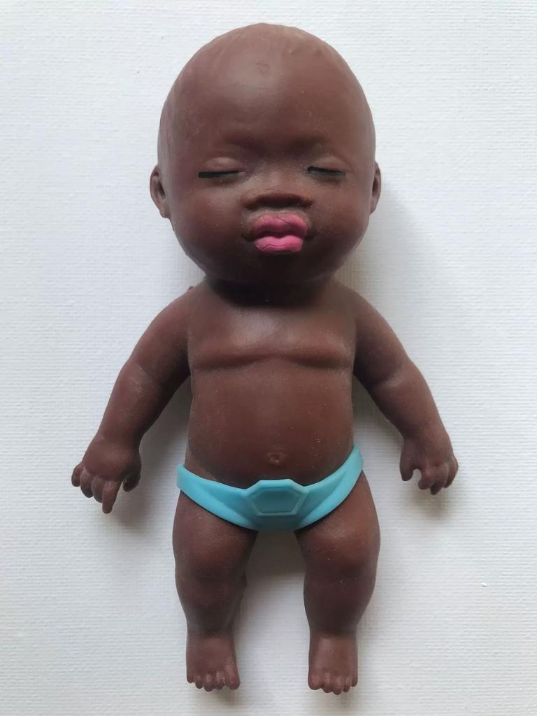 Natasha Funny African Style Black Doll Stress Relief Toy Squishy Creative Prank Toy Pressure Release Relaxing Squeeze For Adults General Use