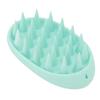 3pcs Oval Shape Hair Brush Silicone Elastic Wide Teeth Shampoo Brush for Hair Washing Cleaning