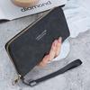 2025 Women's Retro Zip Wallet - Multifunctional Clutch with Phone and Card Holders, Large Capacity