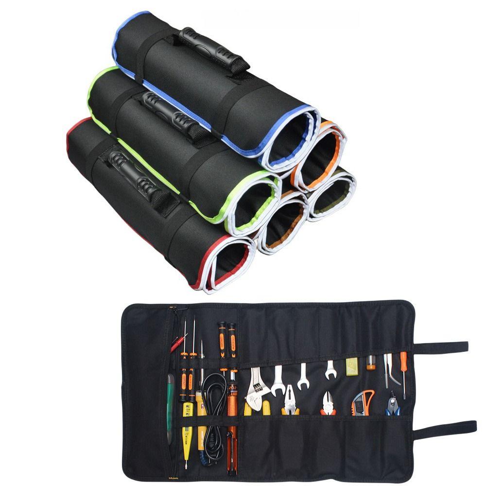 Oxford Cloth Tool Storage Bags Folding Wrench Bag Repair Bag Portable Storage Bag
