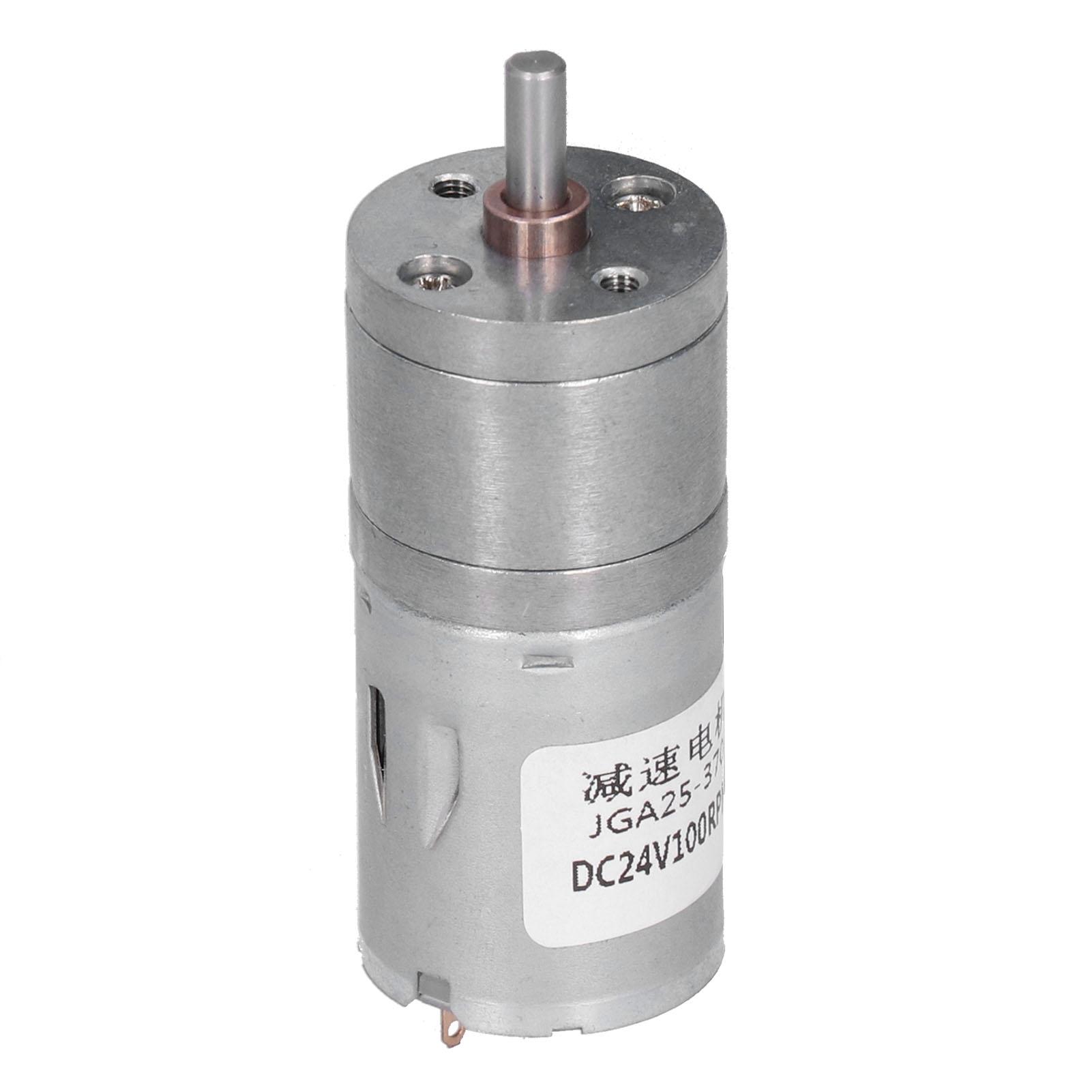 

Двигун постійного струму JGA25‑370 Черв ячний редуктор Електродвигун для автоматизації офісу Побутова техніка DC24V 100 об/хв