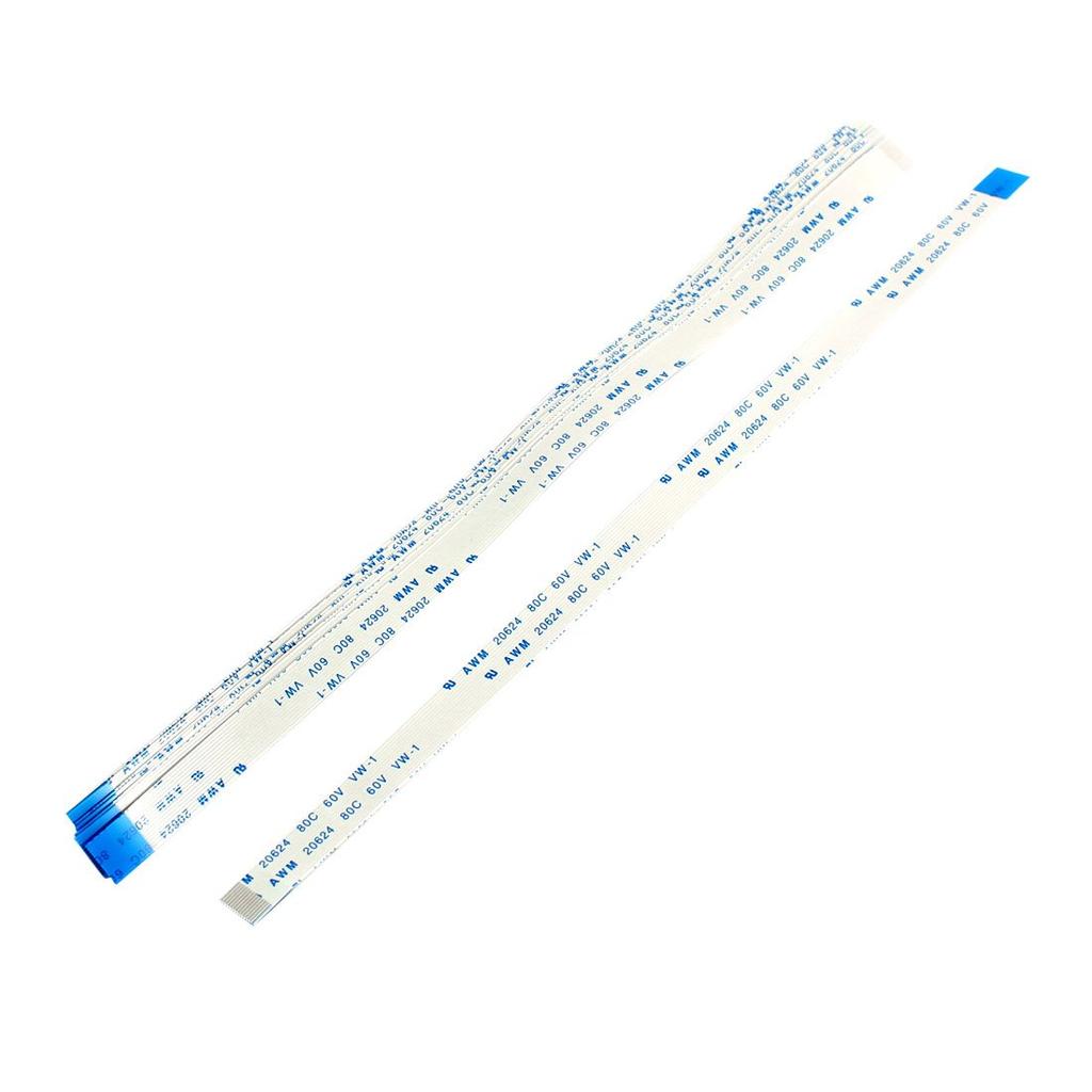 Uxcell 10ks Flexibilní plochý kabel 1mm rozteč 4pinový 200mm Flexibilní stužkový FFC kabel AWM 20624 80C 60V