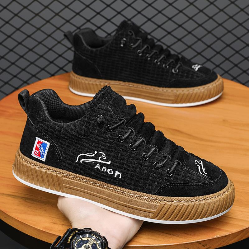 Märke Herr Sneakers Designer Mode Fritidsskor för Män Komfort Plattform Vulkaniserade Skor Manliga original tenis masculino Ny