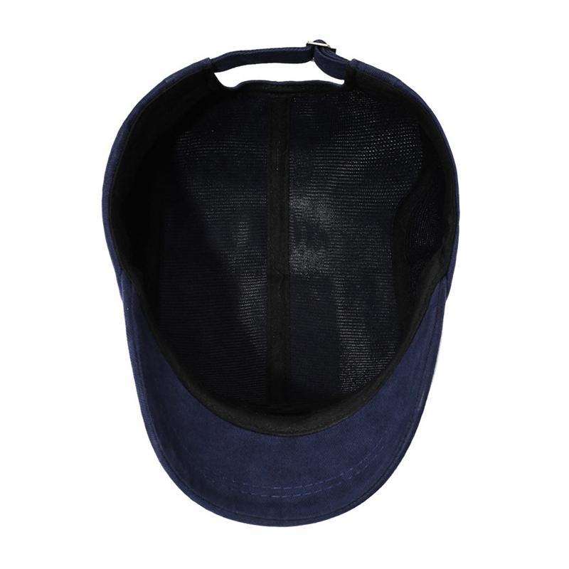 Four Seasons Embroidered Short-Brim Cap Unisex Outdoor Sunscreen Baseball Cap