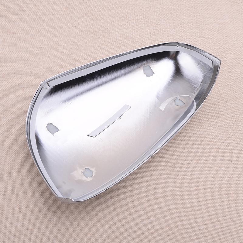 2 st Silver Sidobackspegelkåpa Trimlock Passar För Renault Kadjar 2015-2017