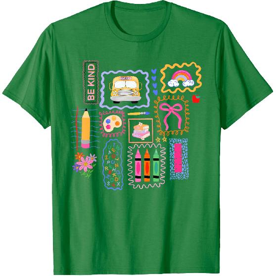 Coquette Bow Teacher Back To School Teacher Life Student Kid T-Shirt