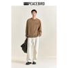 PEACEBIRD Men's Warm Crewneck Sweatshirt