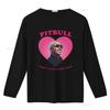 Pitbull Party After Dark Tour Mr Worldwide Maglietta alla moda elegante per i fan vintage lavata versatile abbigliamento da stilista