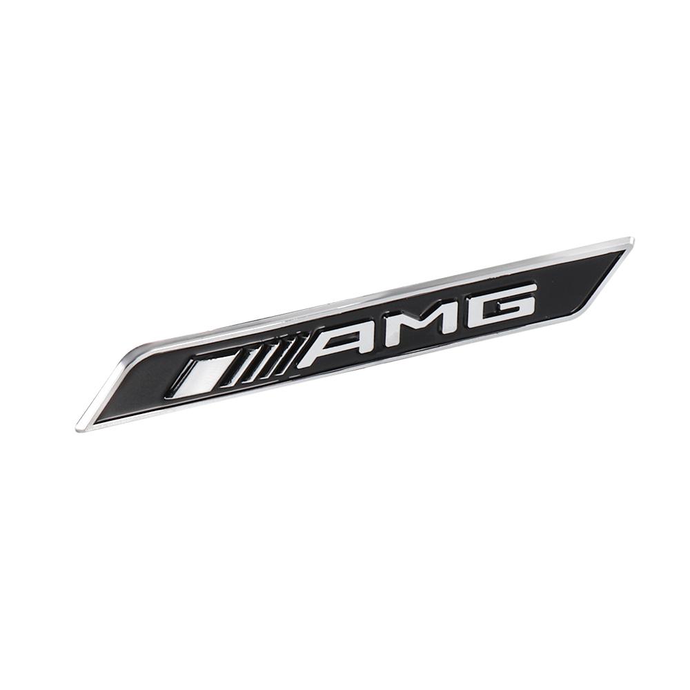 1pcs 3D Aluminium Emblem Sticker Car Fender Trunk Badge Stickers for Mercedes-Benz Maybach E-Class C-Class S-Class S450 S560