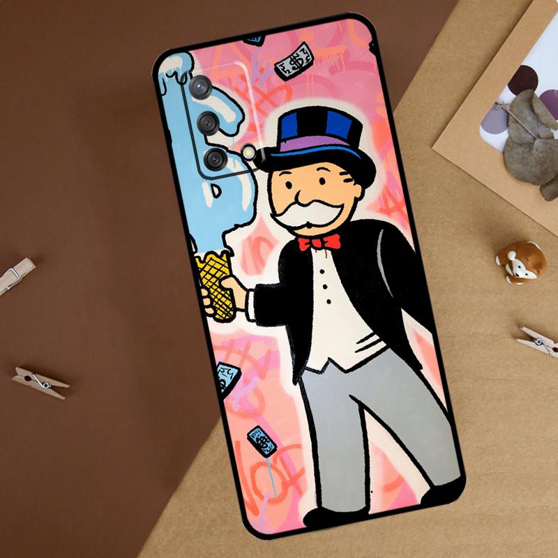 Monopolys Money Dollars For Oppo A60 A40 A80 A74 A94 A54 A18 A38 A58 A78 A98 A16 A76 A96 A15 A57S A17 A77 Phone Case