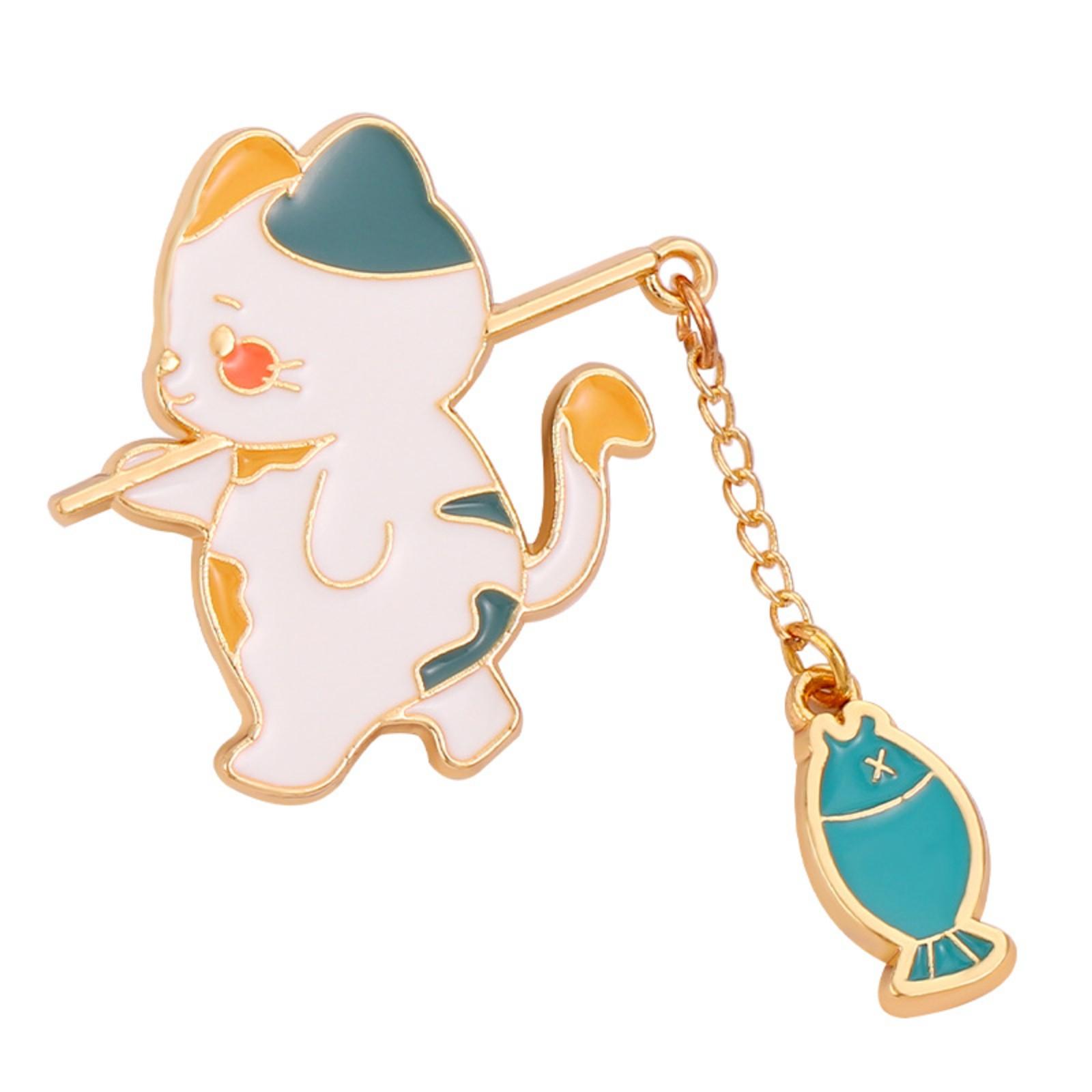 

Креативная брошь из сплава Модная брошь-булавка для воротника One Size