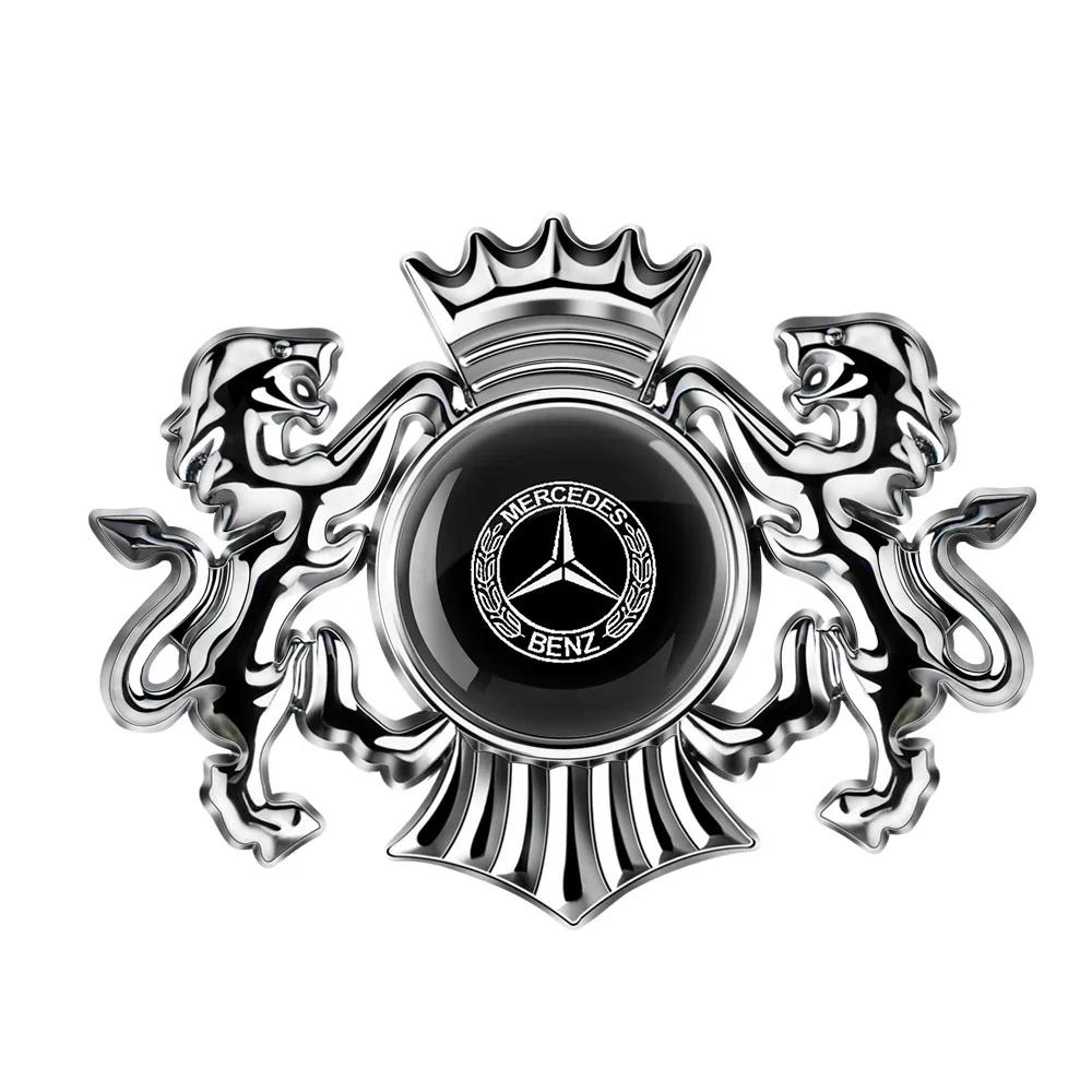 

Car Sticker 3D Metal Badge Sticker Wheat Ear Shape Car Window Decoration Sticker Accessories For Mercedes Benz AMG W204 W213 W21